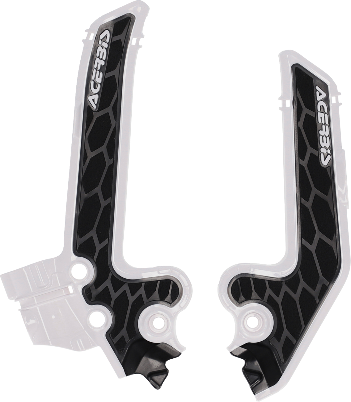 ACERBIS X-Grip Frame Guards - White/Black- Husqvarna / TC 0505-2537