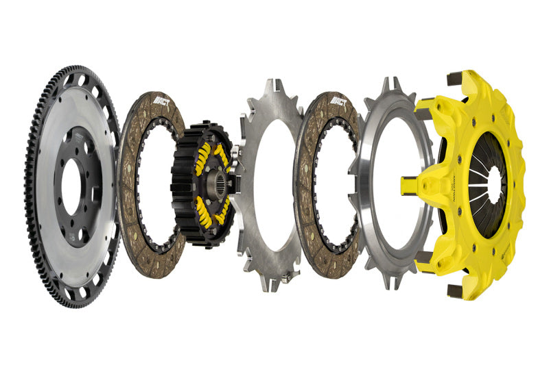 ACT 1985-1992 Mazda RX-7 FC Push Type Mod-Twin 225 XT Rigid Race Clutch Kit - T2RS-MZ02