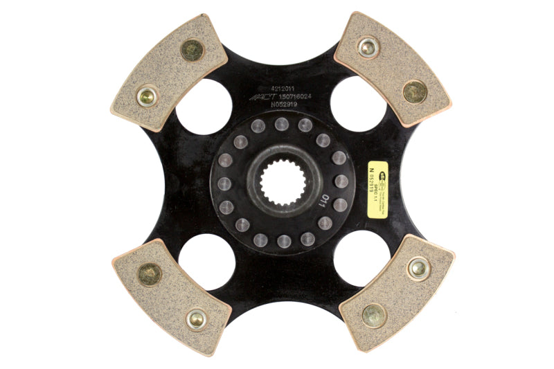 ACT 1986 Honda Accord 4 Pad Rigid Race Disc - 4212011
