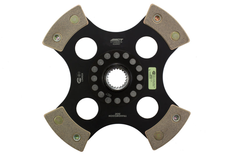 ACT 1987 Toyota Supra 4 Pad Rigid Race Disc - 4240007