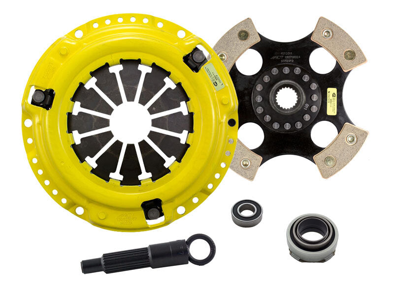 ACT 1988 Honda Civic XT/Race Rigid 4 Pad Clutch Kit - HC7-XTR4