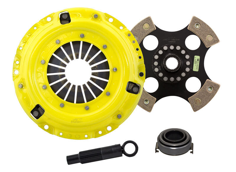 ACT 1990 Honda Prelude HD/Race Rigid 4 Pad Clutch Kit - HP4-HDR4