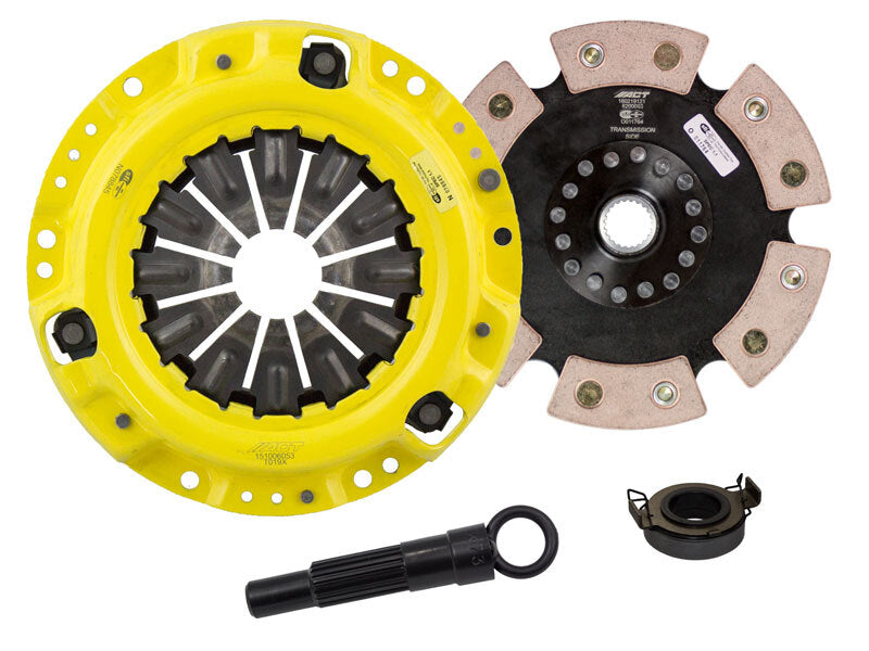 ACT 1991 Toyota Corolla XT/Race Rigid 6 Pad Clutch Kit - TL3-XTR6