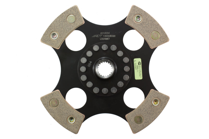 ACT 1993 Hyundai Elantra 4 Pad Rigid Race Disc - 4214004