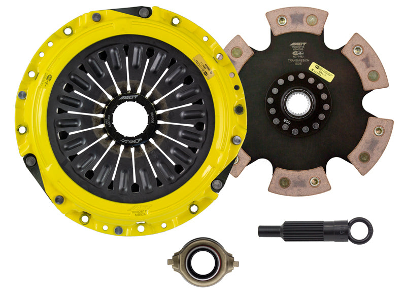 ACT 2000-2005 Mitsubishi Eclipse GT HD-M/Race Rigid 6 Pad Clutch Kit - MB10-HDR6