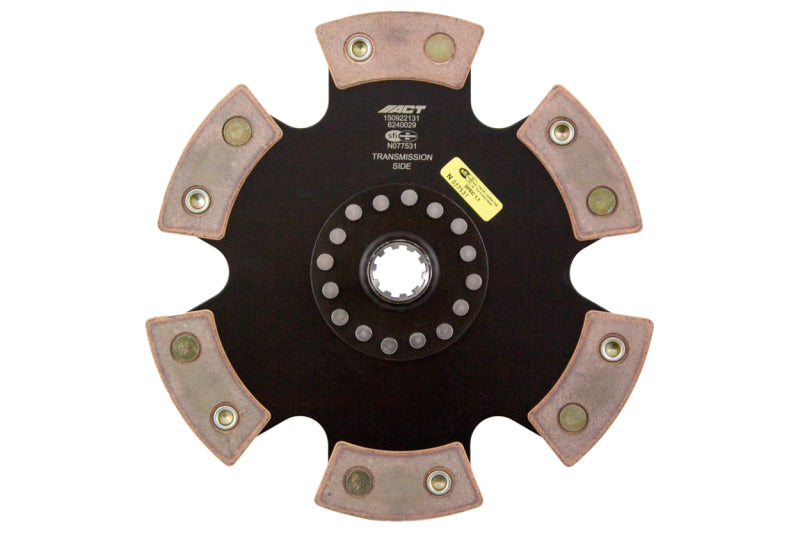 ACT 2001 BMW M3 6 Pad Rigid Race Disc - 6240029