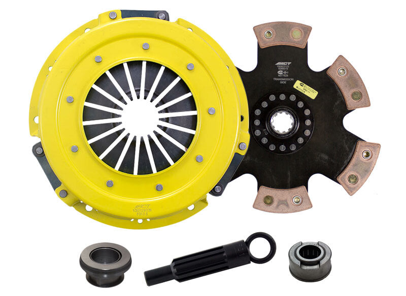ACT 2001 Ford Mustang Sport/Race Rigid 6 Pad Clutch Kit - FM7-SPR6