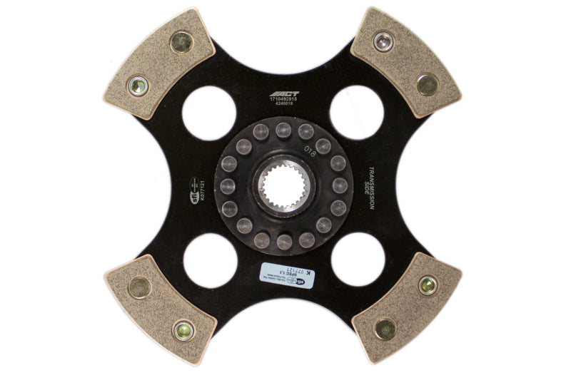 ACT 2006 Subaru Impreza 4 Pad Rigid Race Disc - 4240018