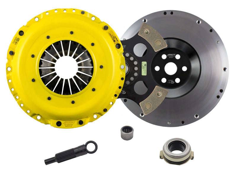 ACT 2007-2013 Mazda Mazdaspeed3 XT/Race Rigid 4 Pad Clutch Kit w/Streetlite Flywheel - ZX5-XTR4