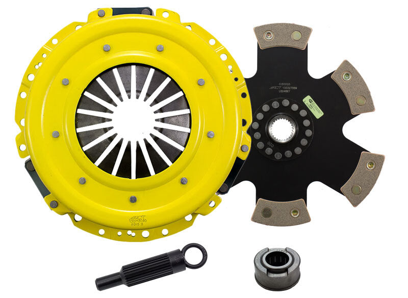 ACT 2007 Ford Mustang Sport/Race Rigid 6 Pad Clutch Kit - FM5-SPR6
