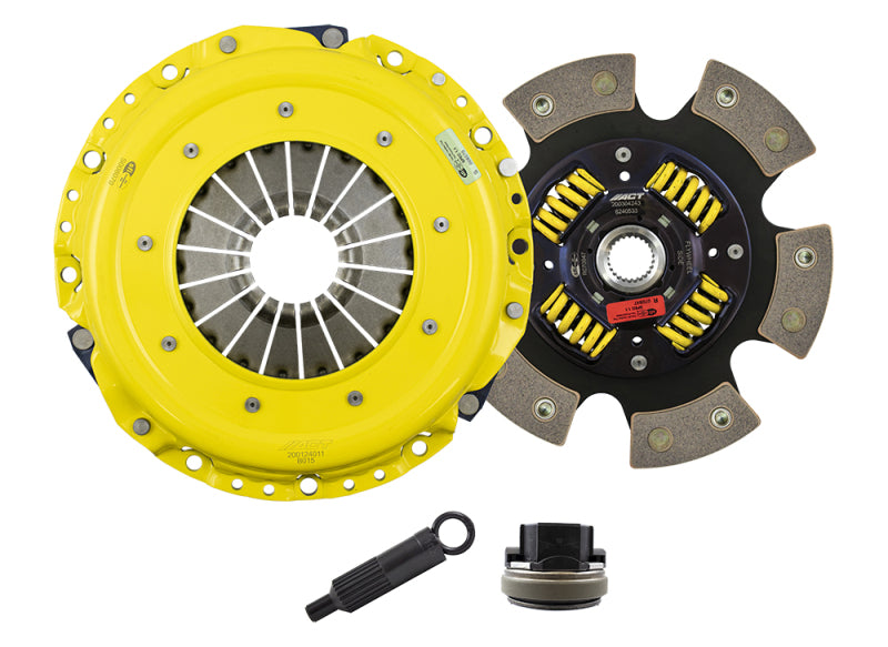 ACT 2008-2013 BMW 128i (E82/E88) L6-3.0L (N51/N52) HD/Race Sprung 6 Pad Clutch Kit - BM15-HDG6