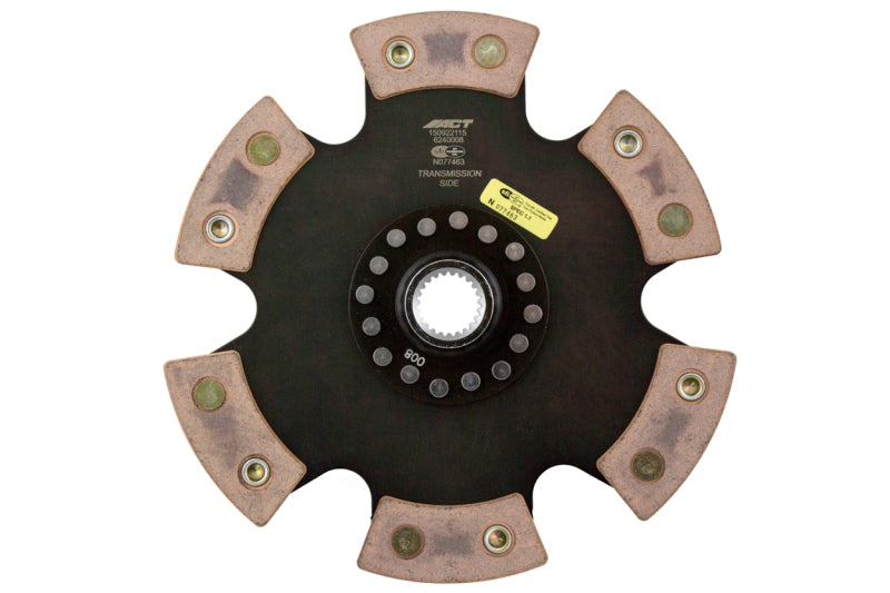 ACT 2009 Mitsubishi Lancer 6 Pad Rigid Race Disc - 6240008