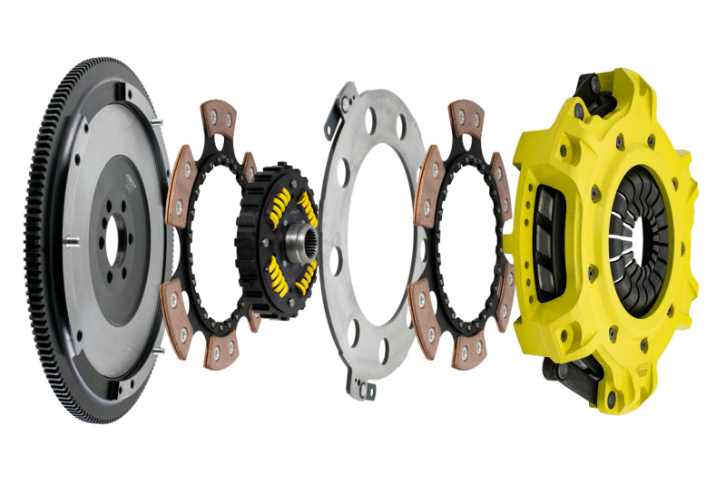 ACT Chevy Camaro/Corvette LS1/LS2/LS3/LS6/LS7 Mod-Twin 10.5 XT Sprung Disc Race Clutch Kit - T2RS-G14