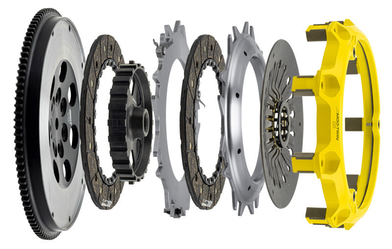 ACT EVO 8/9 5-Speed Only Mod Twin HD Street Kit Unsprung Mono-Drive Hub Torque Capacity 700ft/lbs Clutch Kit - T1S-M03