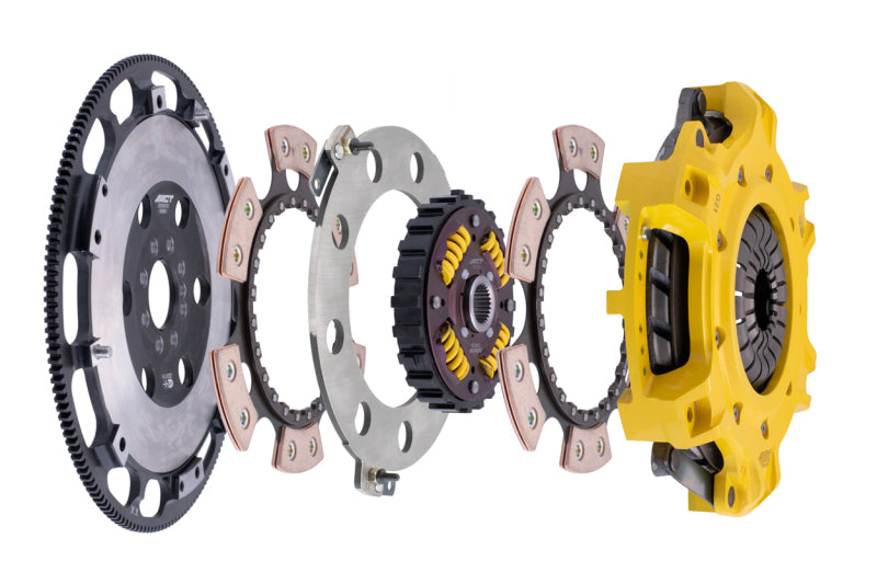 ACT Mod-Twin 10.5 Maxx Xtreme Sprung Race Ceramic Clutch Kit; 26-Spline GM - T3RS-G21