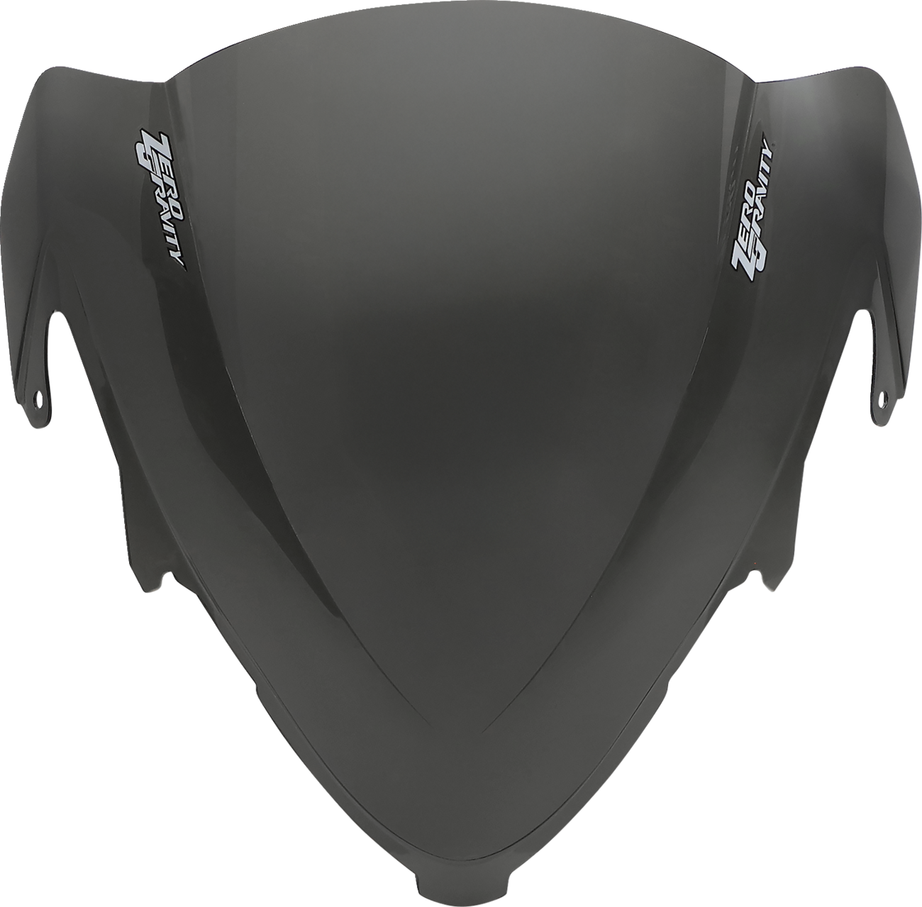 ZERO GRAVITY Double Bubble Windscreen - Light Smoke