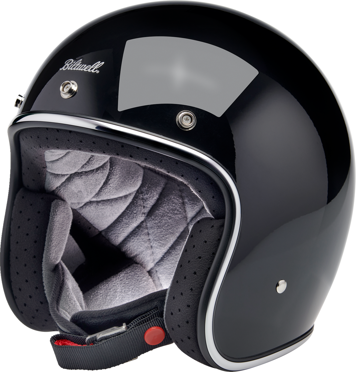 BILTWELL Bonanza Helmet - Gloss Black / XS 0104-1502