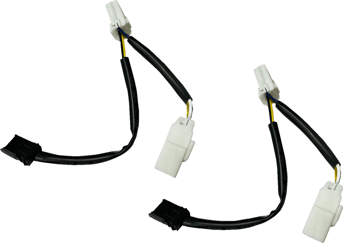 CUSTOM DYNAMICS Run/Turn Signal Adapter - Front / '06-'13 FLH 2120-1342