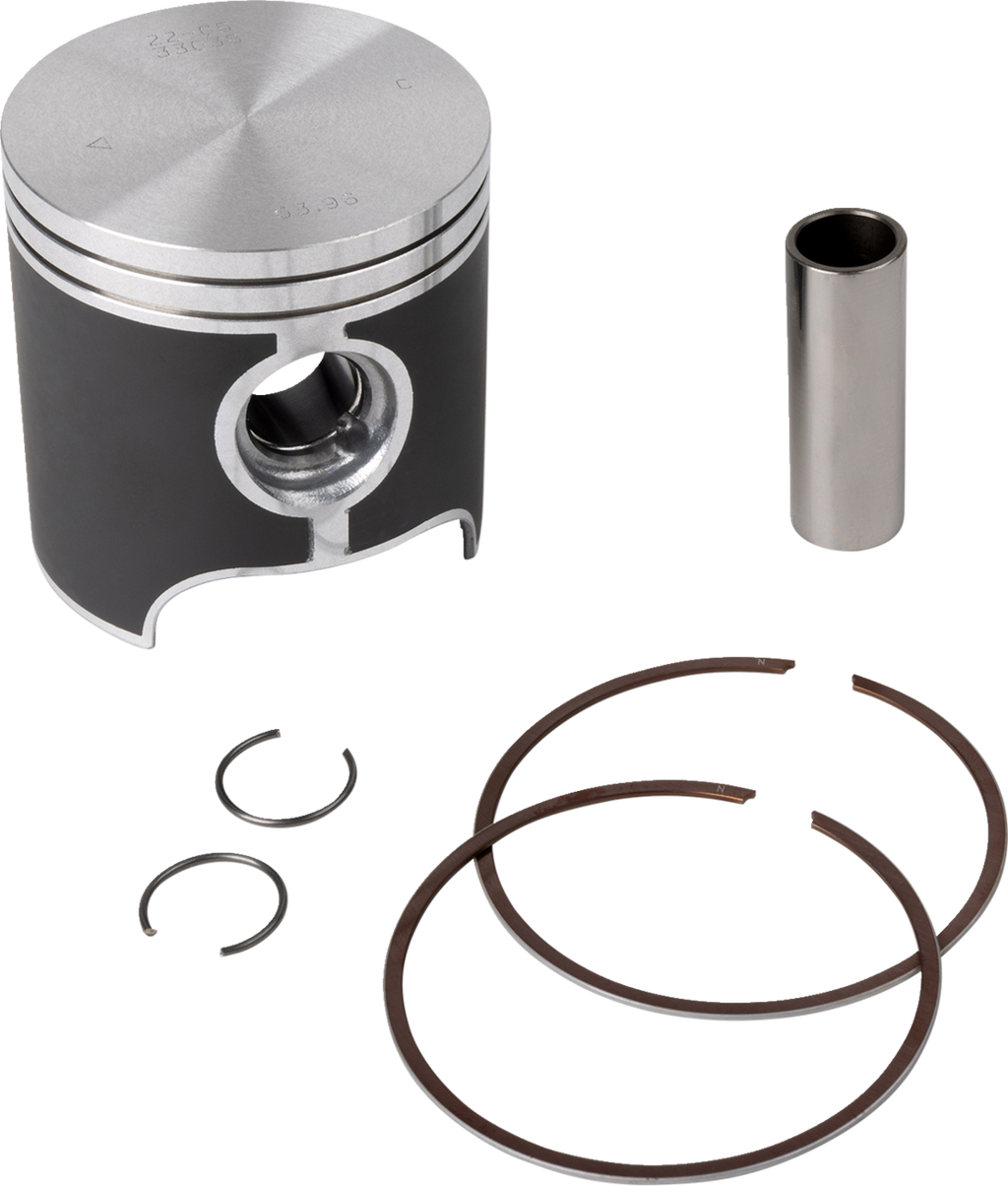 VERTEX Piston Kit Cast Replica for 2 Stroke - Piston Kit / 63.96 mm / KTM 200 EXC/MXC/XC 0910-2547