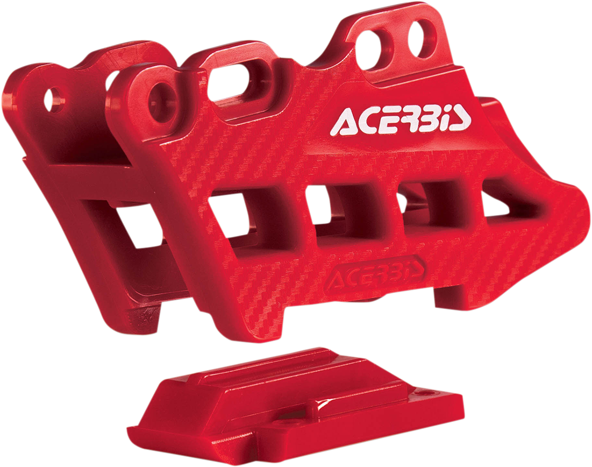 ACERBIS Complete Chain Guide Block - Red / Honda 1231-0671