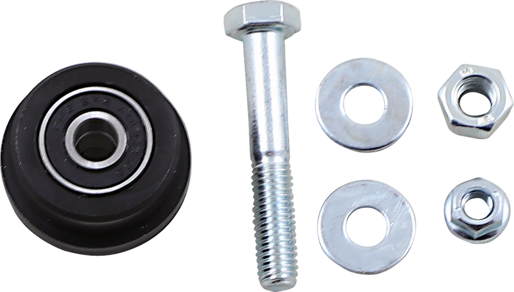 T.M. DESIGNWORKS Chain Roller - Black / Kawasaki/Suzuki 1231-1418