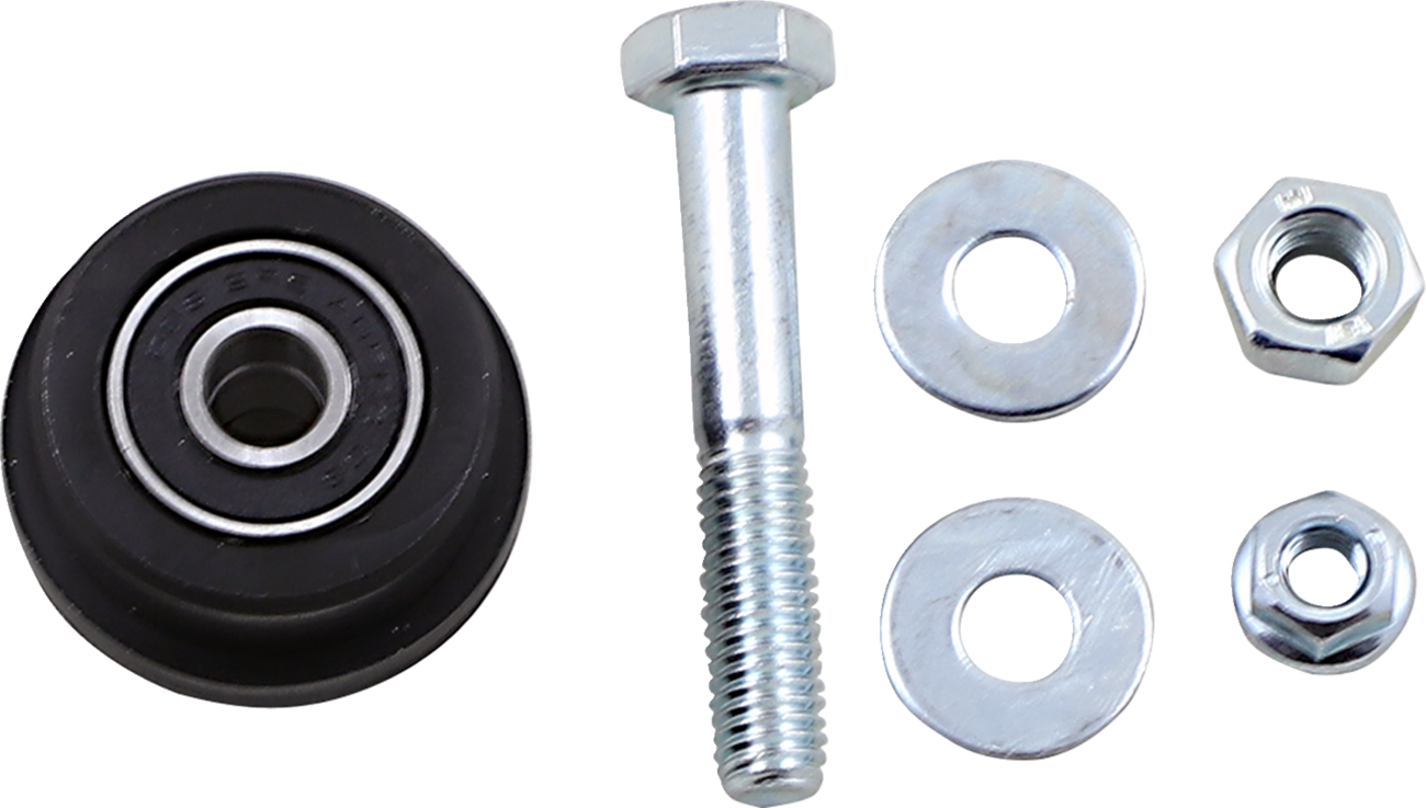 T.M. DESIGNWORKS Chain Roller - Black / Kawasaki/Suzuki 1231-1418