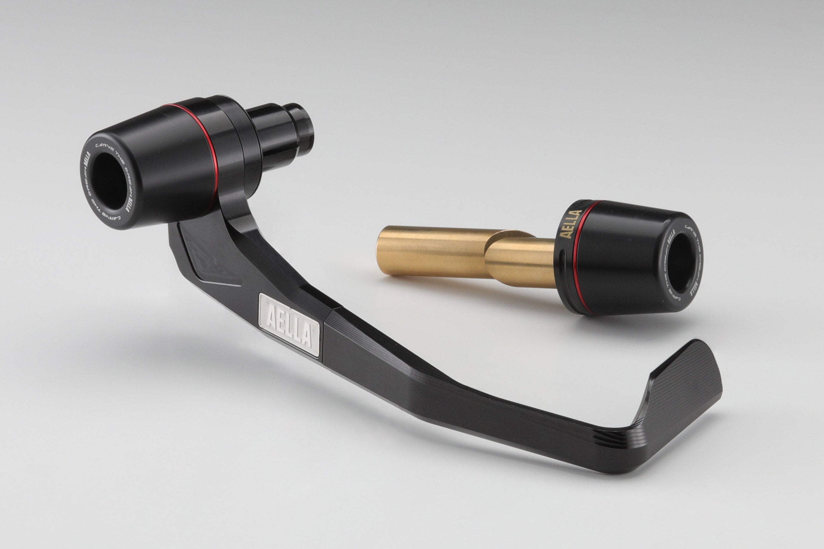 AELLA Brake Lever Guard and Matching Bar End For Ducati Panigale V2 (2025+)
