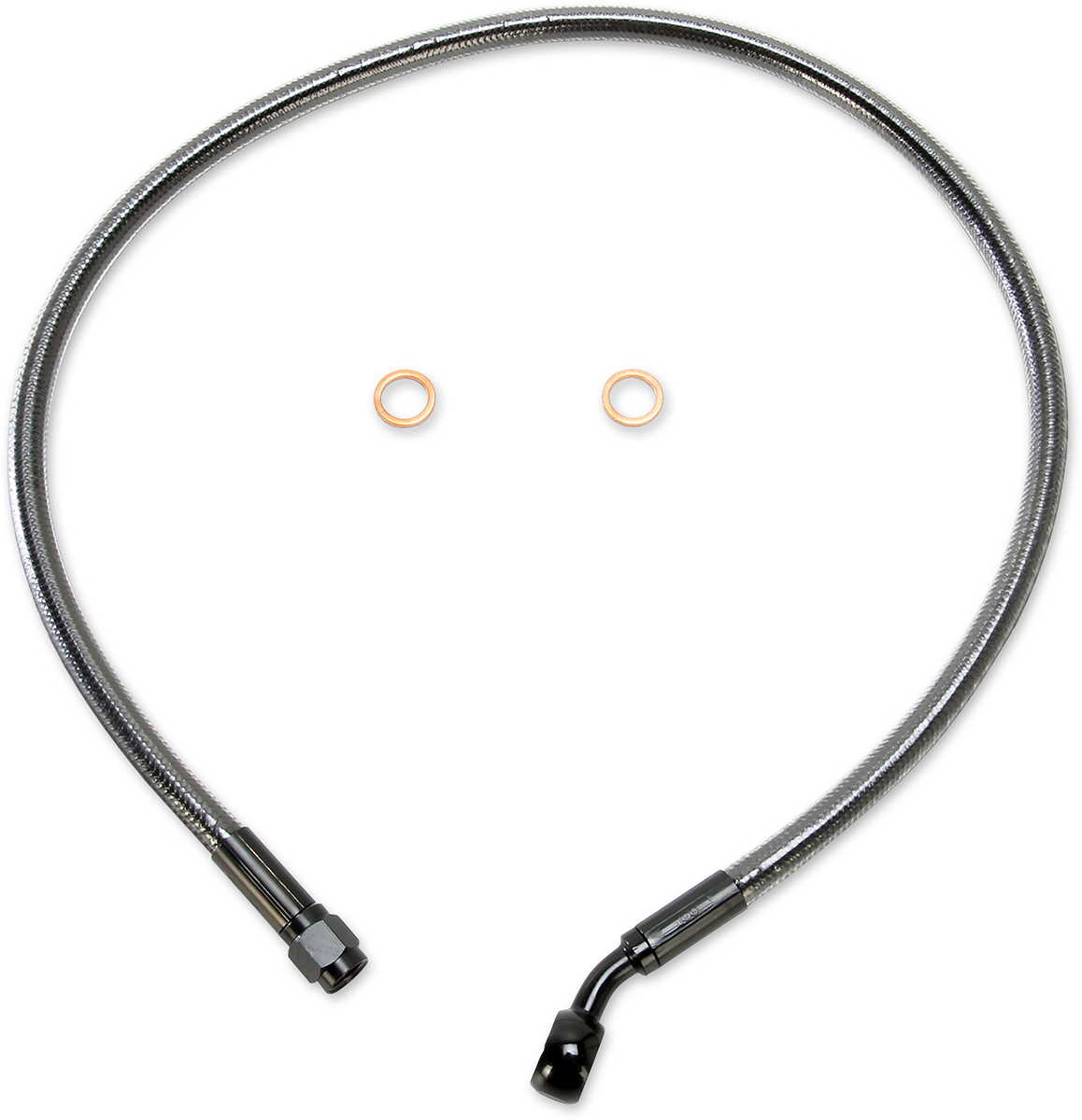 MAGNUM SHIELDING Alternate Length Designer Series ABS-Specific Front Brake Line Kit