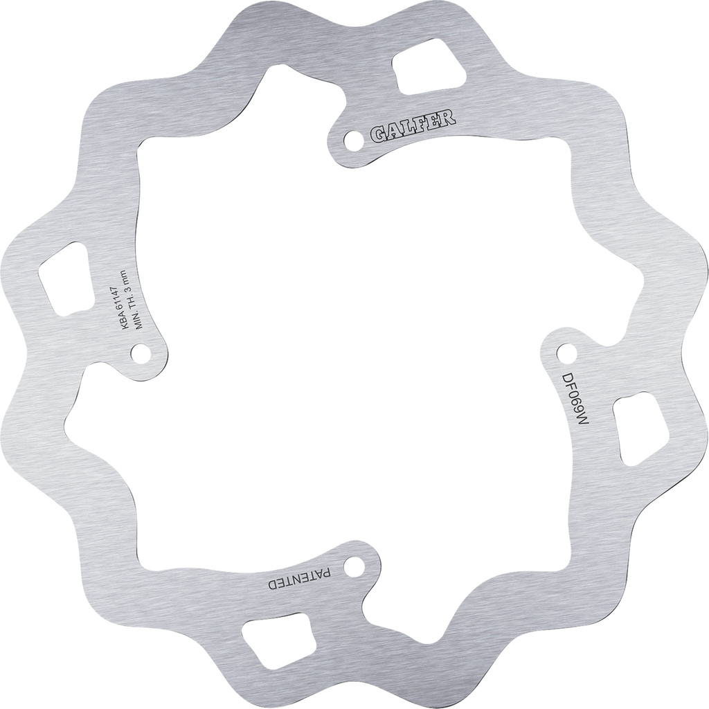 GALFER Brake Rotor - Rotor / Rear / Honda 1711-1300