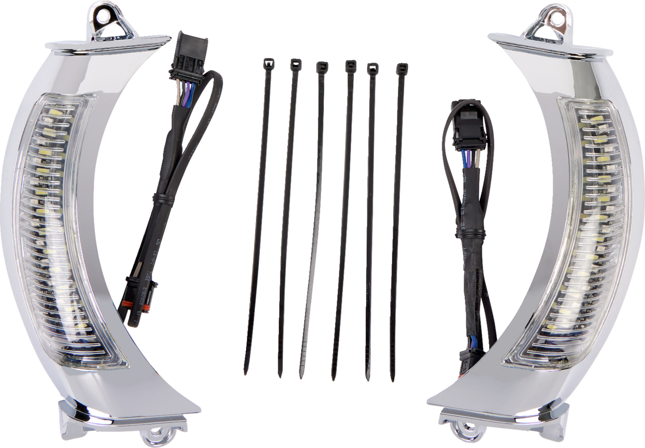 CIRO Headlight Bezel - Chrome 2040-2211