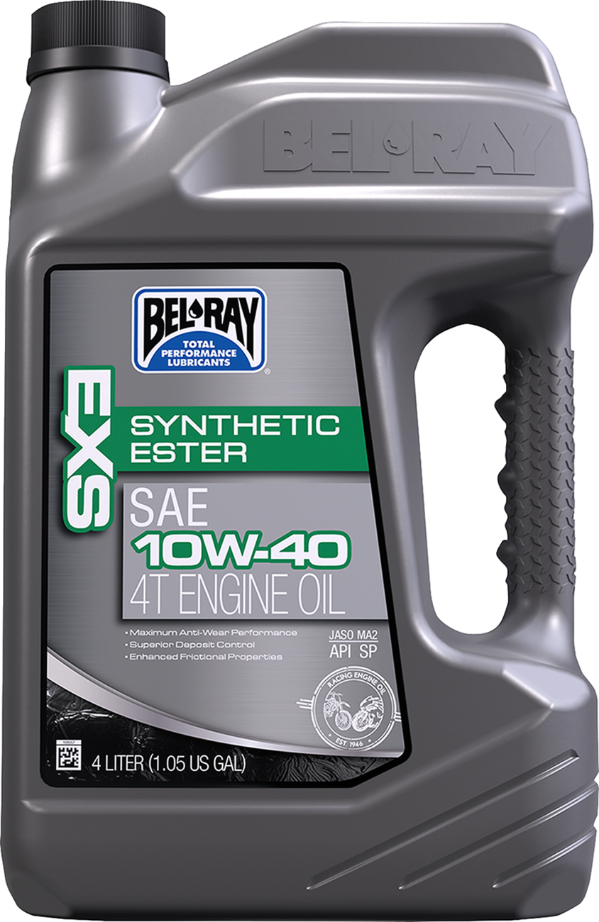 BEL-RAY EXS Synthetic 4T Oil - 10W-40 / 4L 3601-0333