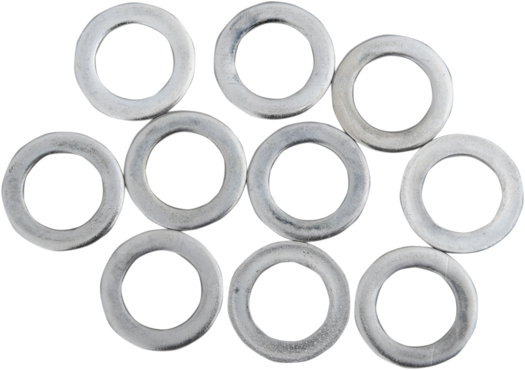JAMES GASKET Replacement Washers - Lower Fork Leg Copper Washers / 10-Pack 0407-0293