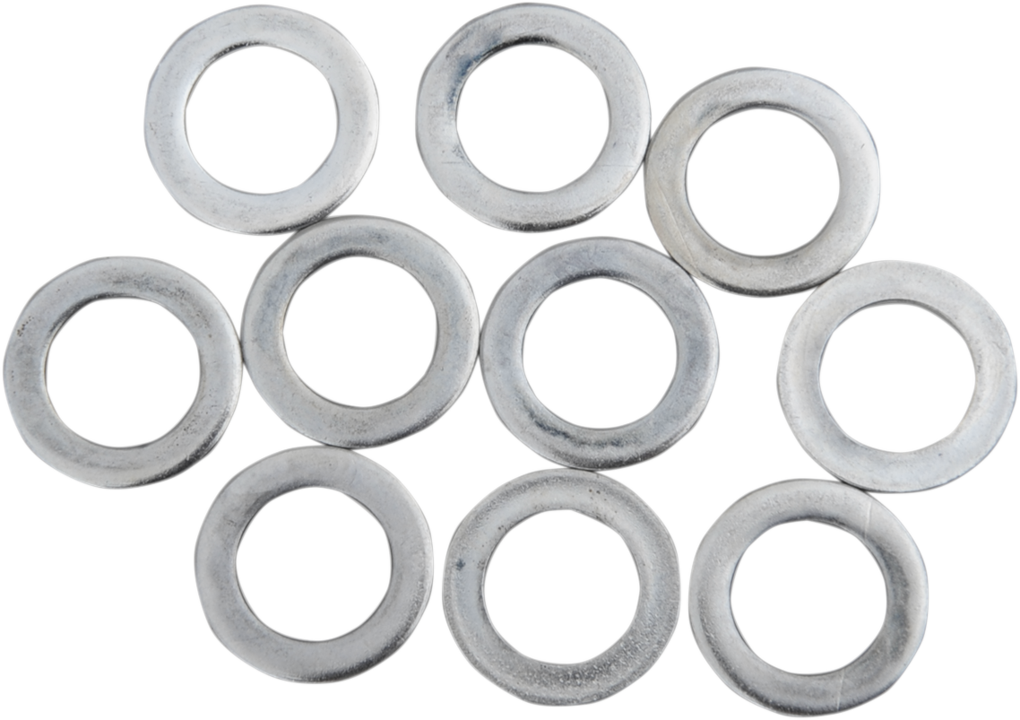 JAMES GASKET Replacement Washers - Lower Fork Leg Copper Washers / 10-Pack 0407-0293