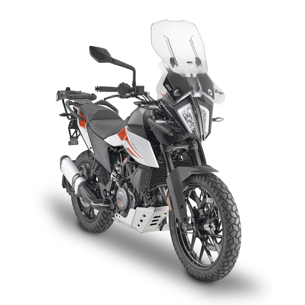 GIVI AF7711B Specific Screen Transparent for KTM 390 Adventure, KTM 790 Adventure, and KTM 790 Adventure R