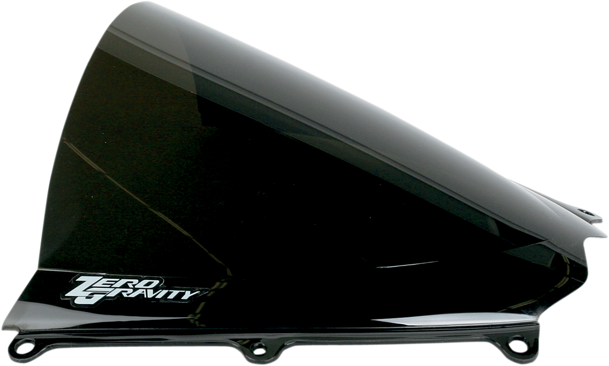 ZERO GRAVITY Double Bubble Windscreen - Dark Smoke