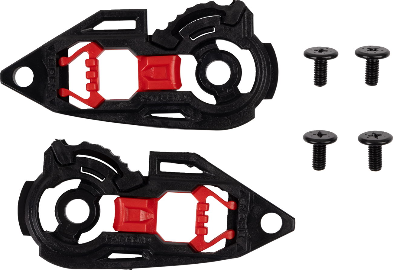 AGV K3 Helmet Visor Mechanism Kit - K3 Visor Mechanism Kit / Black 0133-1668