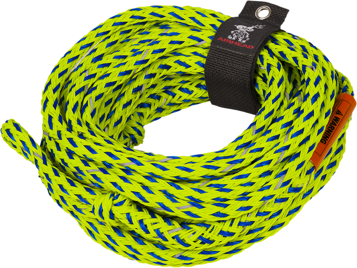 AIRHEAD SPORTS GROUP Rope - Tow / Reflective Green / 4 Rider / 60' 4808-0048