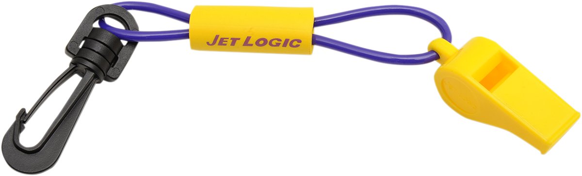 AIRHEAD SPORTS GROUP Whistle with Clip - Floating / Purple/Yellow 4850-0011