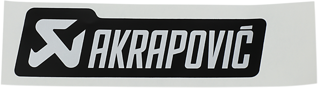 AKRAPOVIC General Replacement Sticker