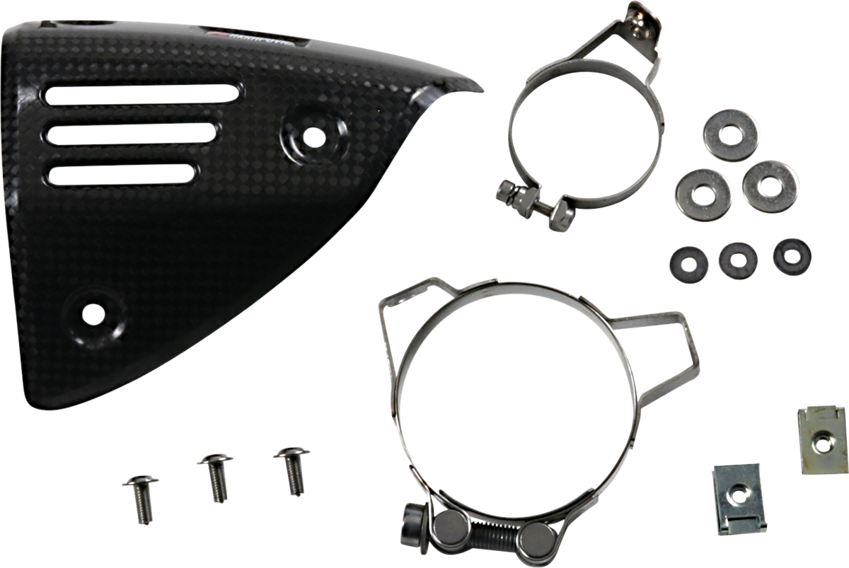 AKRAPOVIC Heat Shield - Carbon Fiber 1861-1435