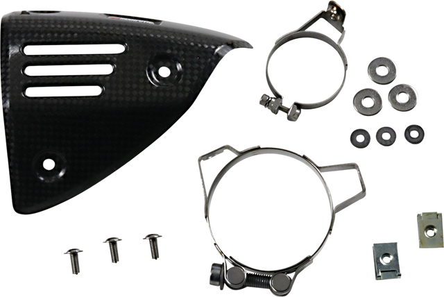AKRAPOVIC Heat Shield - Carbon Fiber 1861-1435
