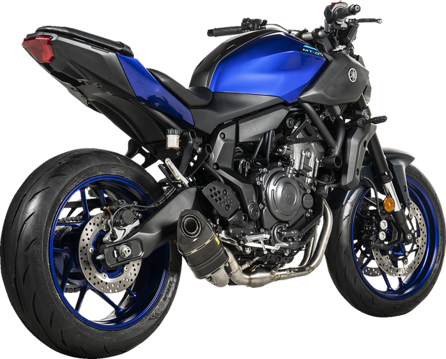 AKRAPOVIC Racing Line Exhaust System - Carbon Fiber / Yamaha MT-07 1810-3229