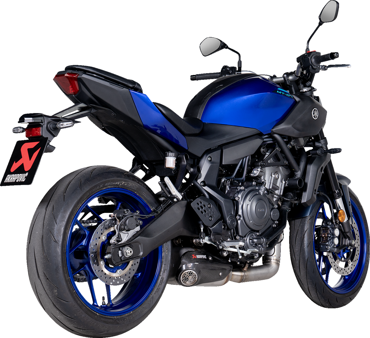 AKRAPOVIC Racing Line Exhaust System - Stainless Steel / Yamaha MT-07 1810-3261