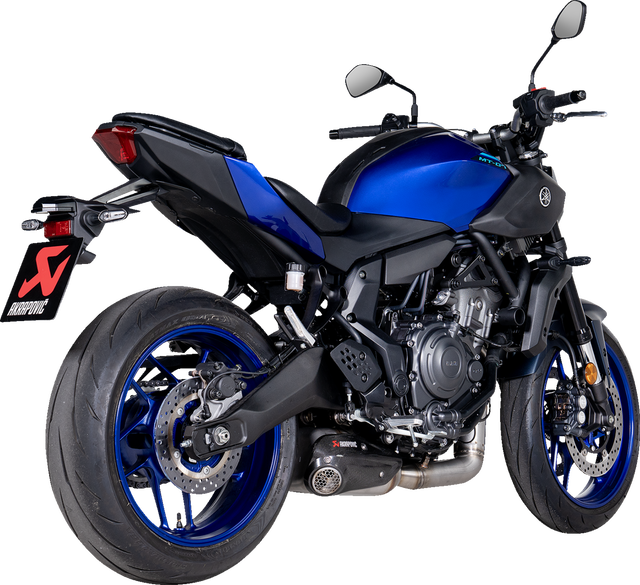 AKRAPOVIC Racing Line Exhaust System - Stainless Steel / Yamaha MT-07 1810-3261