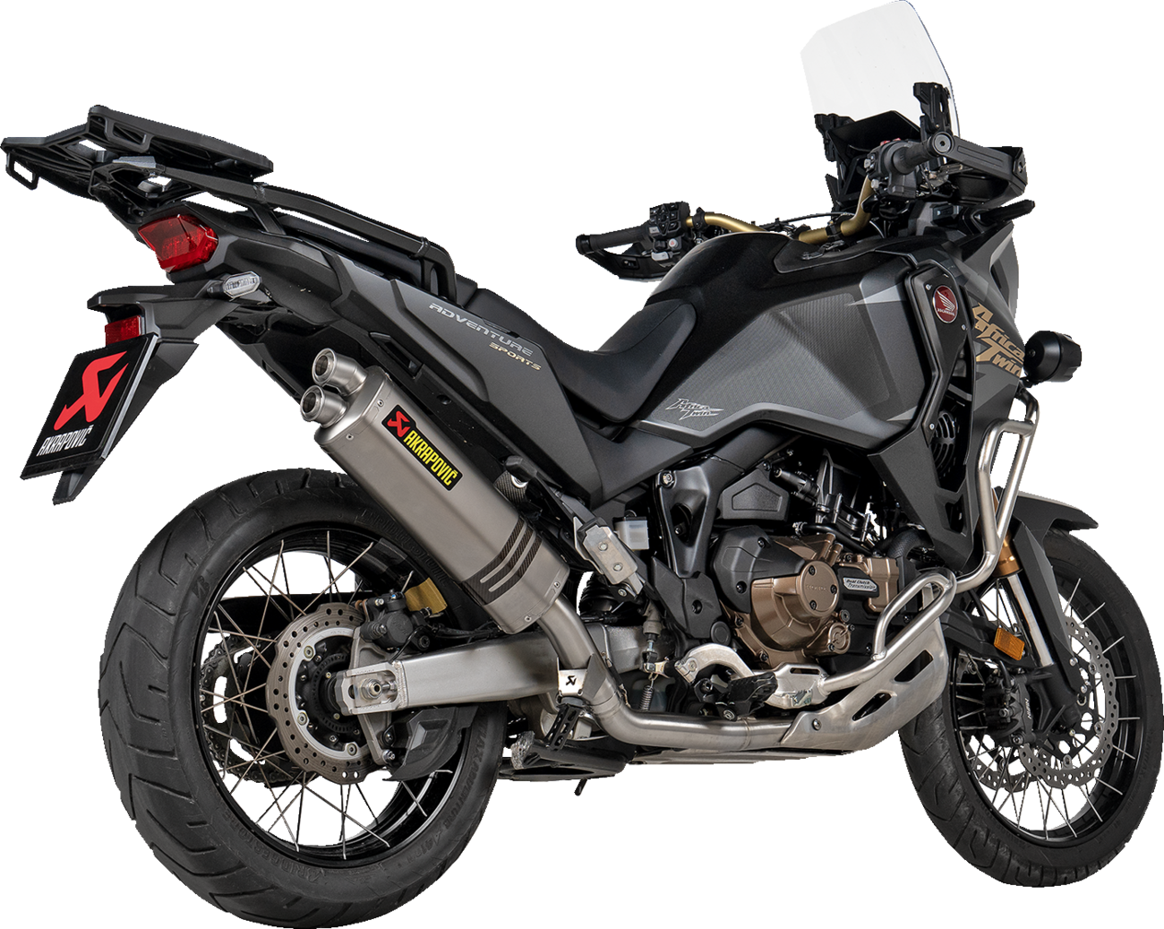 AKRAPOVIC Racing Line Exhaust System - Titanium / CRF1100L Adventure Sport 1810-3204