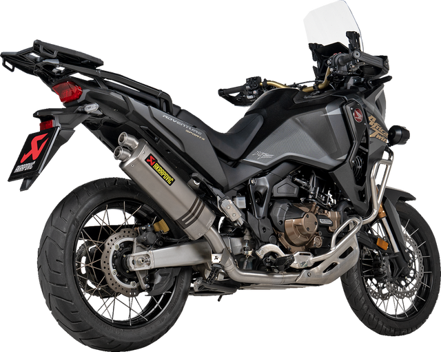 AKRAPOVIC Racing Line Exhaust System - Titanium / CRF1100L Adventure Sport 1810-3204