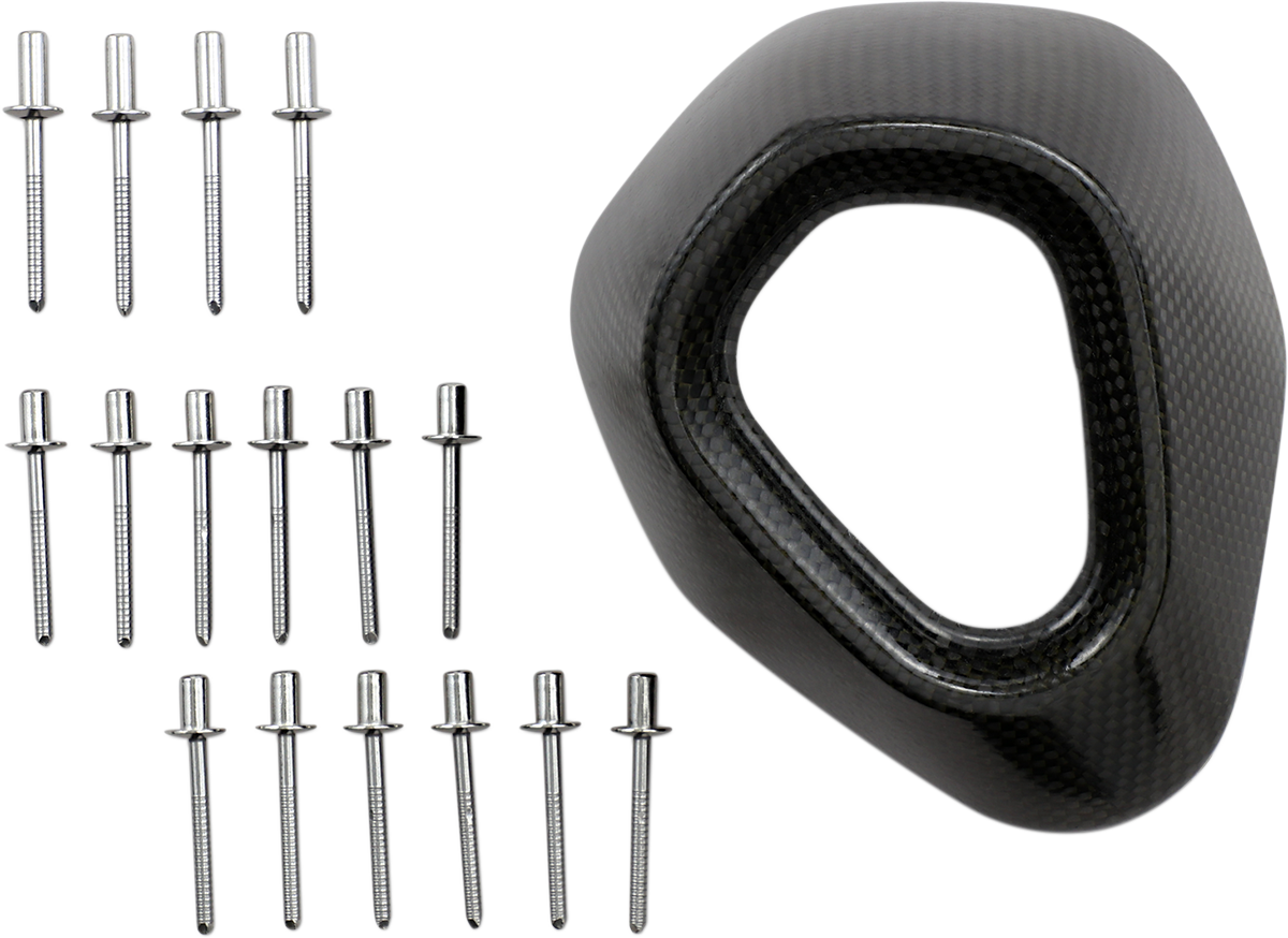 AKRAPOVIC Replacement End Cap - End Cap / Carbon Fiber / EC120 1860-1138
