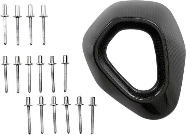 AKRAPOVIC Replacement End Cap - End Cap / Carbon Fiber / EC120 1860-1138
