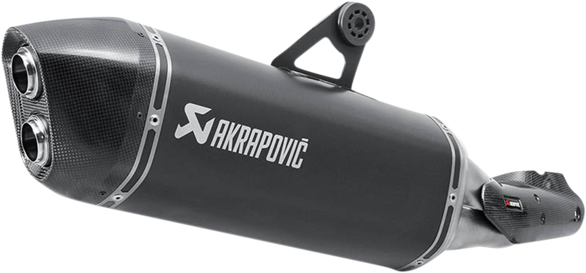 AKRAPOVIC Slip-On Line Muffler - Muffler / Black / R1200GS/Adventure 1811-2754