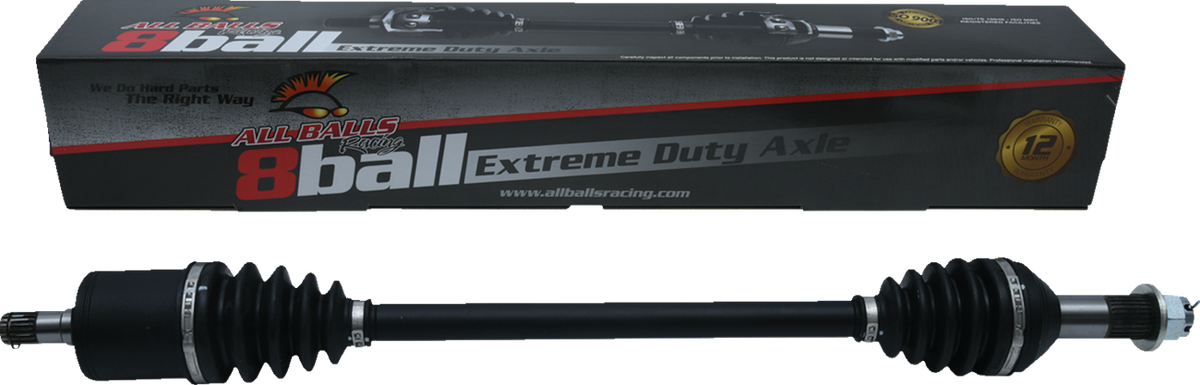 ALL BALLS Axle - Complete / 8 Ball / Extreme Duty / Front Right / '20-'25 Defender 0214-2185
